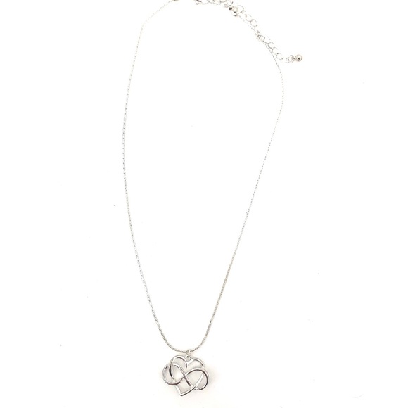 Charter Club Jewelry - 4/$25 Charter Club Infinity Heart Necklace Silver